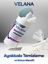 Ayakkabı Temizleyici & Islak Islak Mendil | 100 Adet