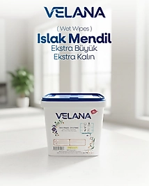 Tüm Yüzeyler İçin Islak Temizlik Mendili Kova Boy - 250 Yaprak